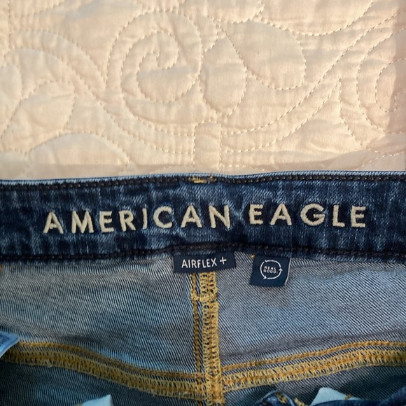 American Eagle Men’s Airflex + Original Bootcut Denim Blue Jeans US Size 29/30 - Picture 4 of 16